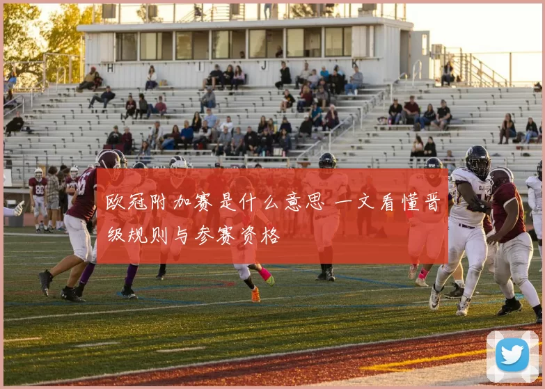 欧冠附加赛是什么意思 一文看懂晋级规则与参赛资格